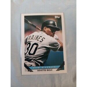 1993 Topps Tim Raines #675 HOF
